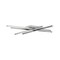 Dweled Parallax 32in LED Flush Mount 3-CCT 2700K-3000K-3500K Set to 3000K in Brushed Nickel FM-731 - alternate 2